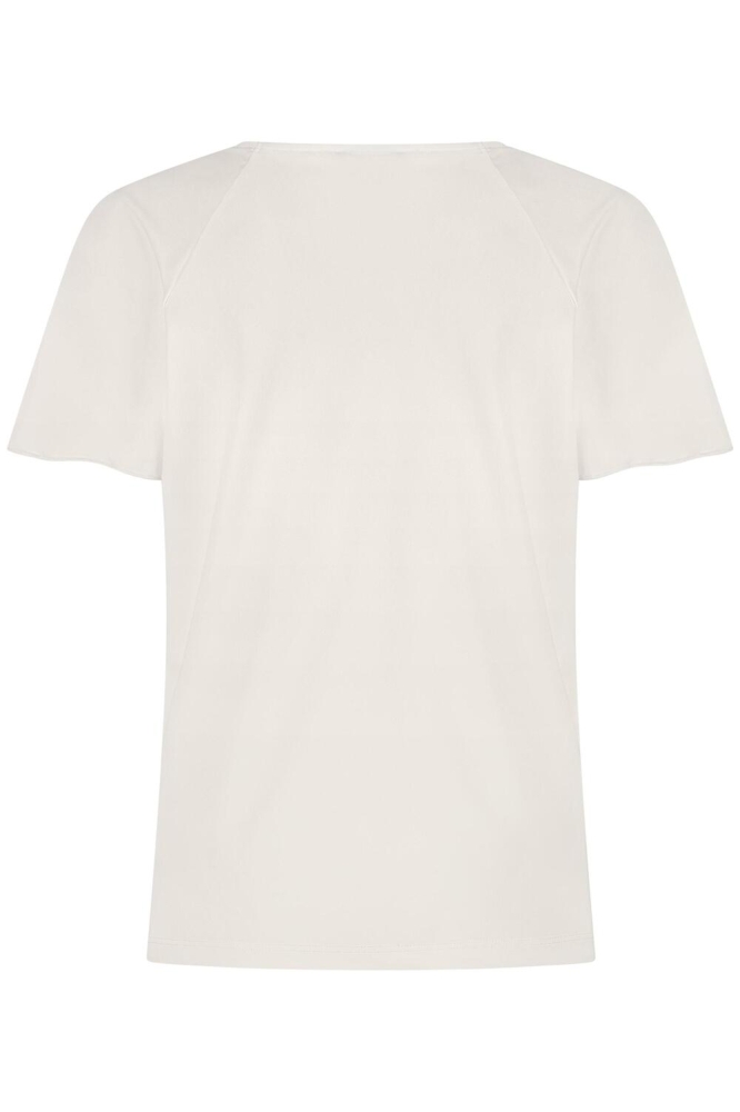 ZOEY T SHIRT L24 375 2519 OFF WHITE
